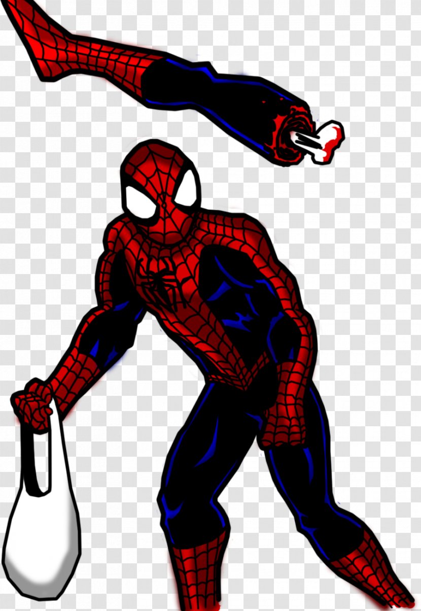 Work Of Art Artist DeviantArt Spider-Man - Superhero - Man Shopping Transparent PNG