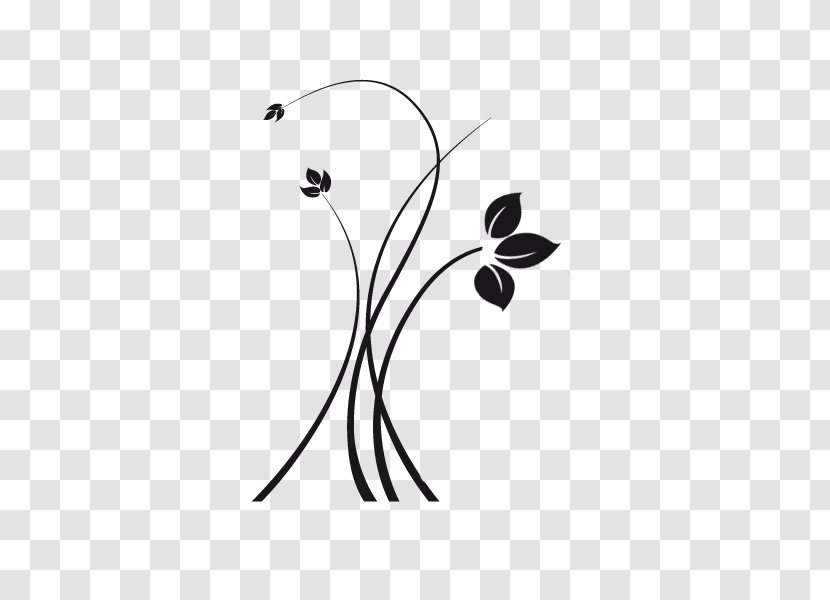Flower Arabic Calligraphy Drawing - Twig - Herbes Transparent PNG
