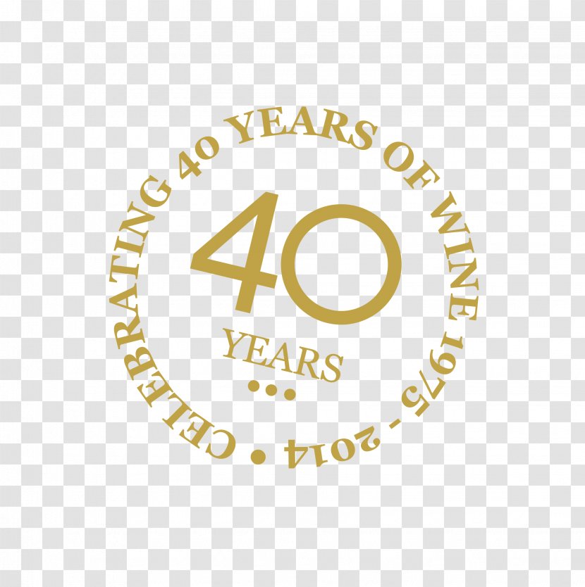 Logo Brand Font Line Anniversary - Area - 40 Transparent PNG