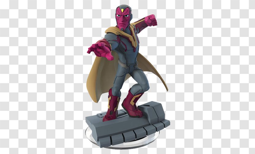 Disney Infinity 3.0 Infinity: Marvel Super Heroes Vision Black Panther - Action Figure Transparent PNG