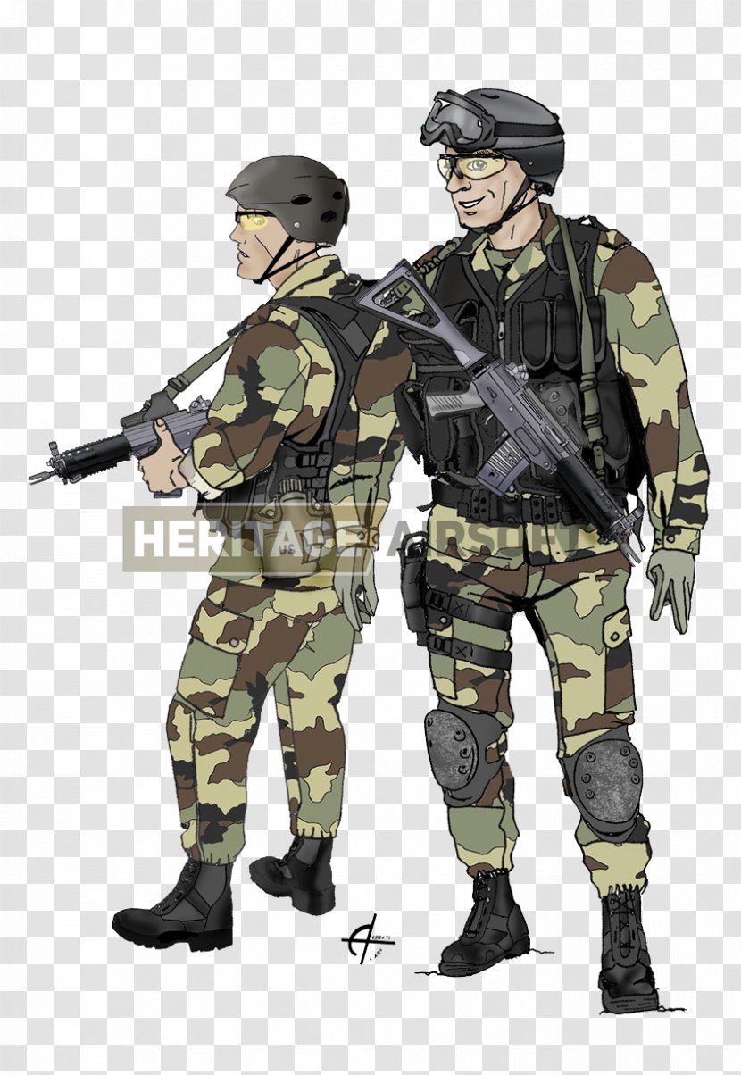 Soldier Infantry Heritage-Airsoft Commandos Marine Uniform - Military Organization Transparent PNG
