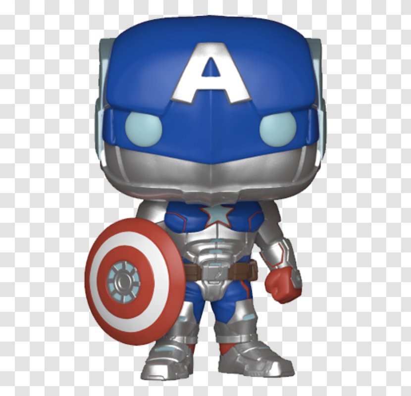 Marvel: Contest Of Champions Groot Funko Action & Toy Figures - Captain America Transparent PNG