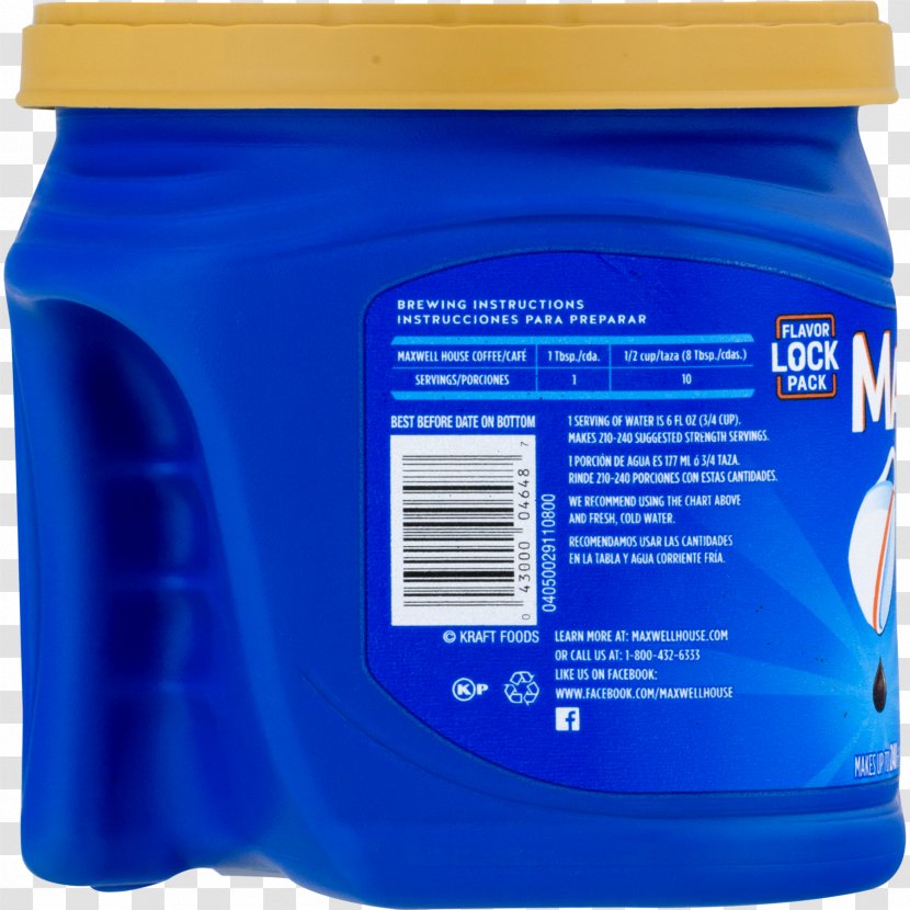 Coffee Kraft Foods Maxwell House Decaffeination Mate - Water Transparent PNG