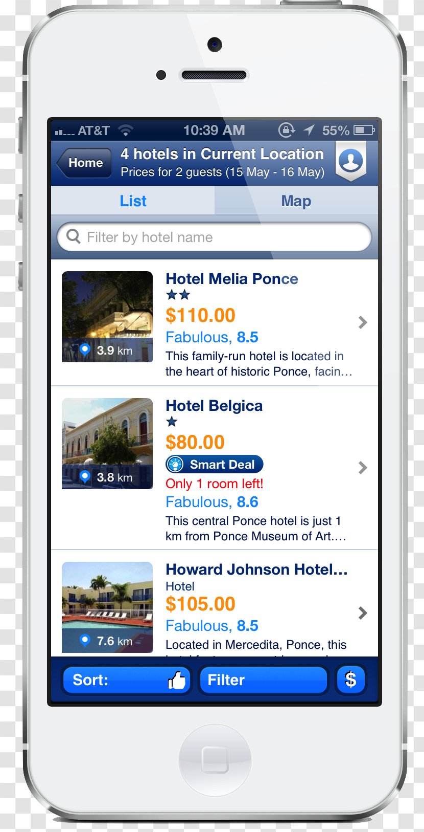 Smartphone Feature Phone Multimedia Handheld Devices Howard Johnson Hotel Ponce PR - Technology Transparent PNG