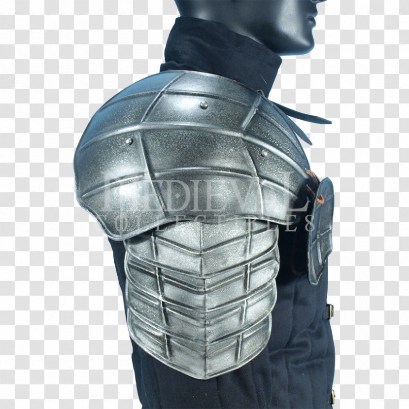 Pauldron Armour Gorget Live Action Role-playing Game Cuirass - Flower Transparent PNG