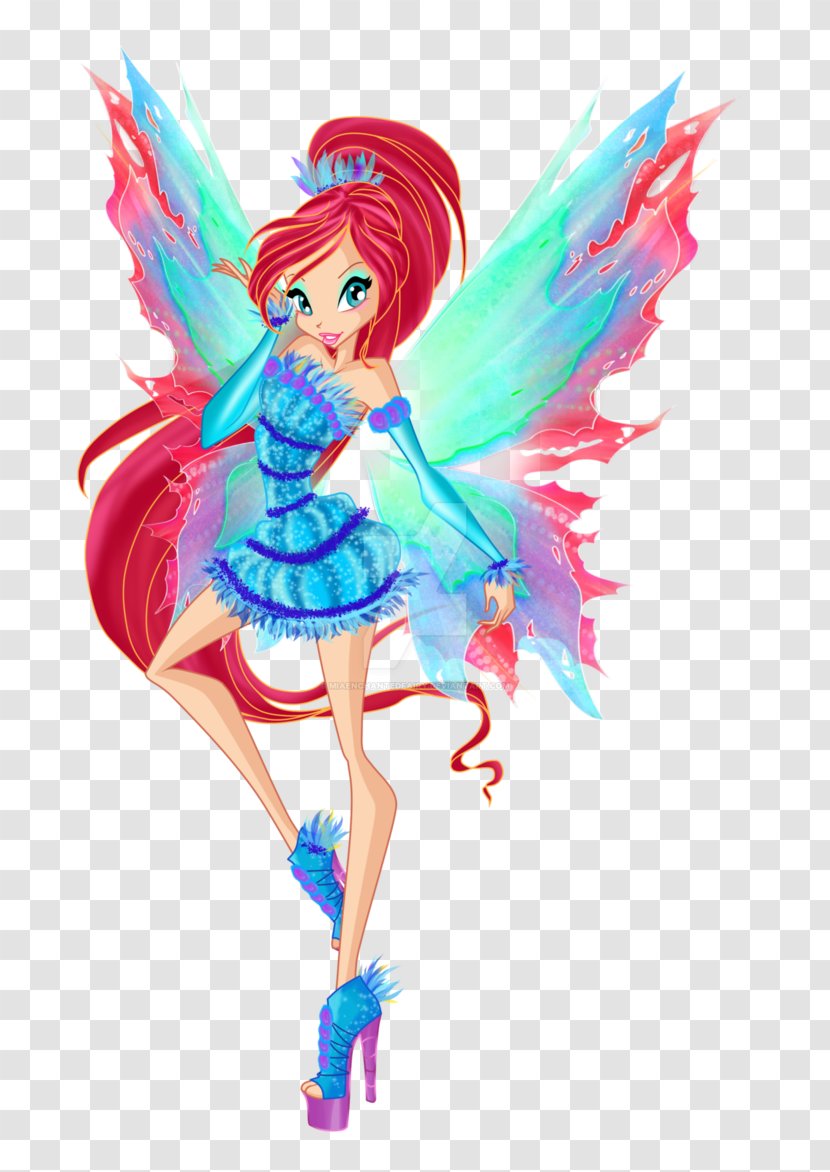 Bloom Mythix DeviantArt Fairy Character - Tree - Cartoon Transparent PNG