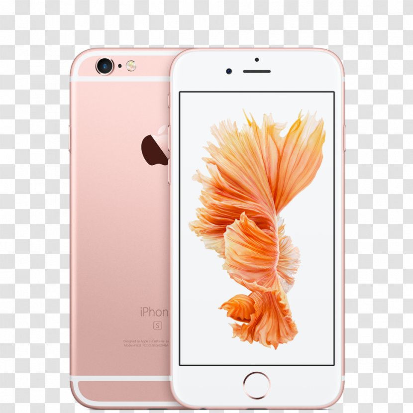 IPhone 6s Plus 6 Apple Smartphone Rose Gold - Refurbishment - Earpods Transparent PNG