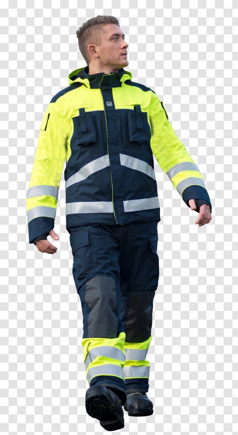 Firefighter Hoodie Suit Technical Rescue - Rope Transparent PNG