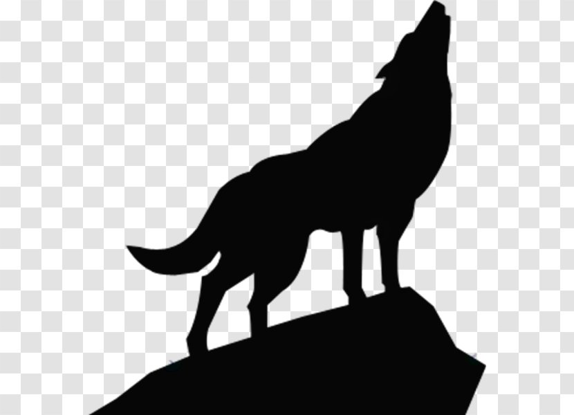 Gray Wolf Art Clip - Fauna - Silhouette Transparent PNG