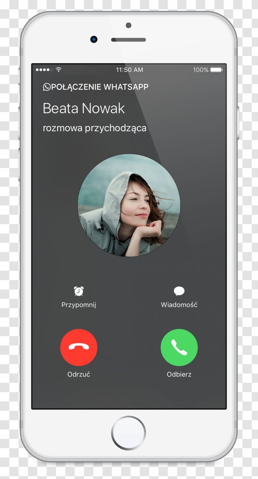 Telephone Call WhatsApp IPhone Mobile App Phone Spam - Electronic Device - Whatsapp Transparent PNG