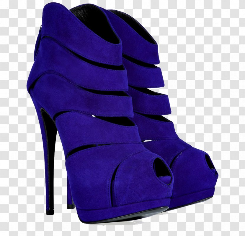 Peep-toe Shoe Chanel High-heeled - Purple - Platform Shoes Transparent PNG