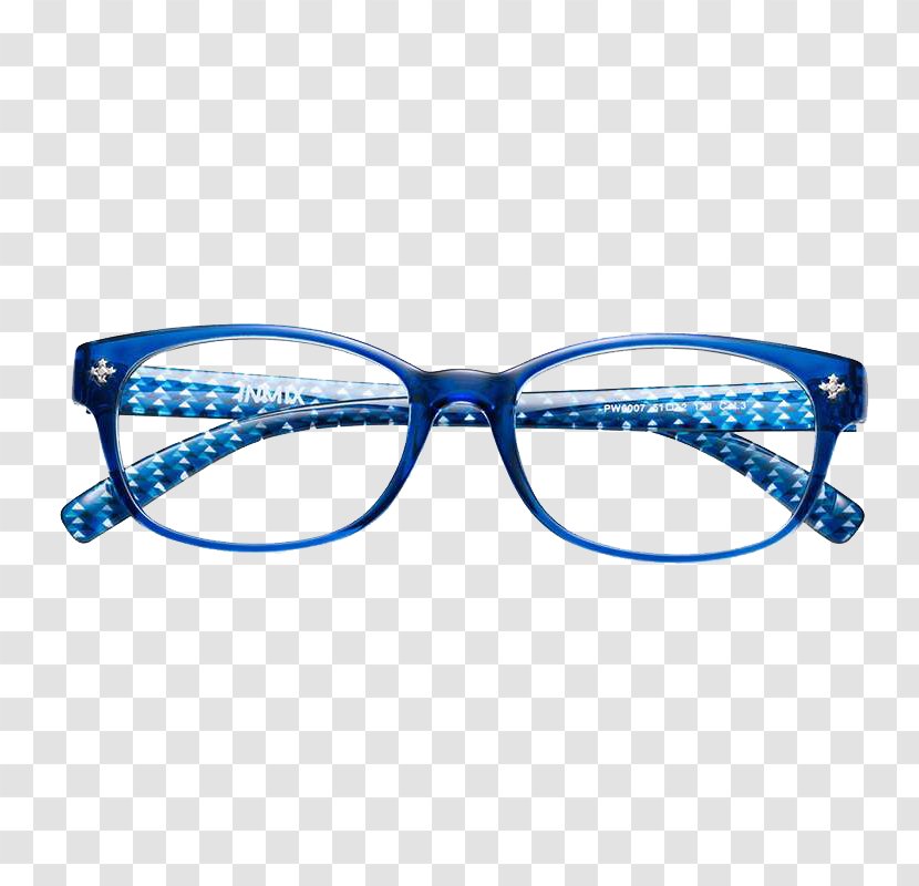 Goggles Glasses Blue Designer - Lens - Frame Transparent PNG