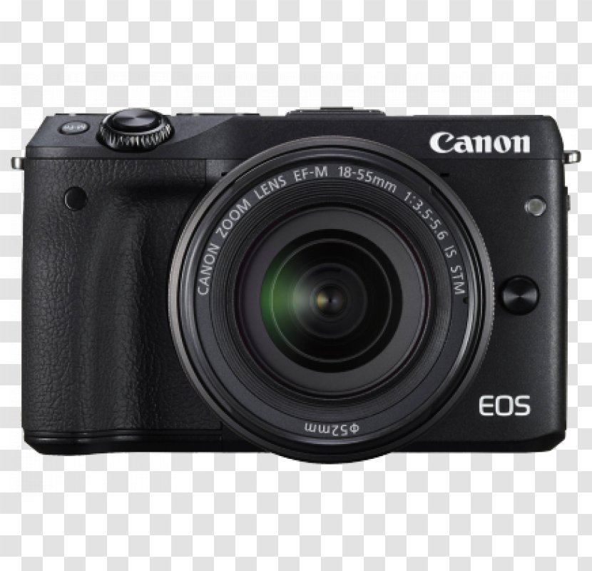 Canon EOS M3 EF Lens Mount EF-M 18–55mm - Eos - Camera Transparent PNG