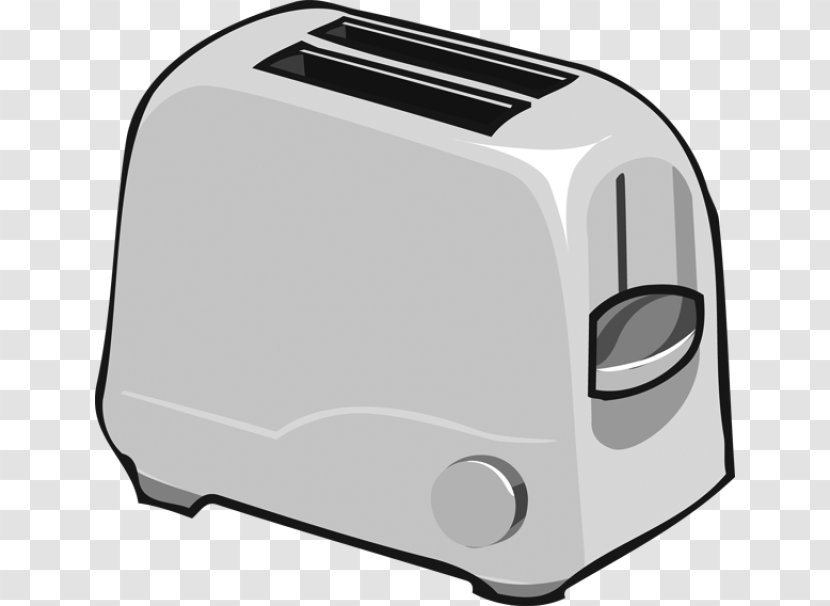 Toaster Clip Art - Public Domain - Toast Clipart Transparent PNG