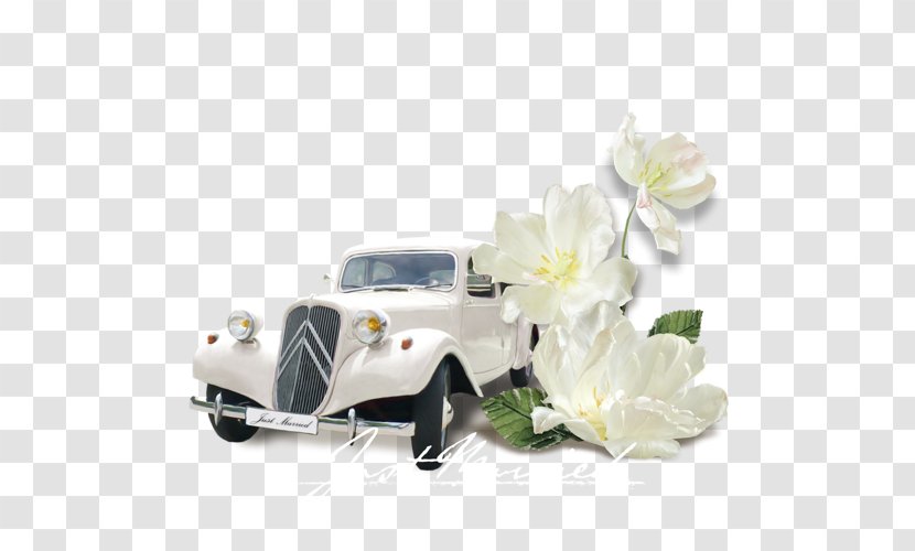 Wedding Invitation Vintage Car Transparent PNG