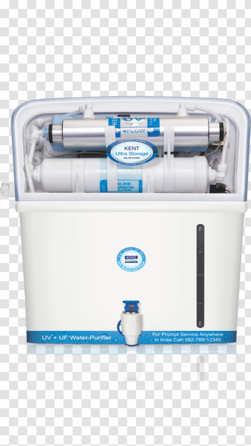 Water Filter Purification Reverse Osmosis Pureit Eureka Forbes - Ultraviolet - Purified Transparent PNG