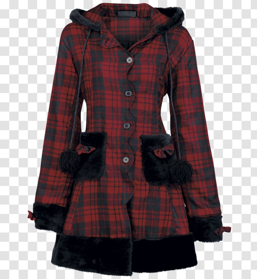 Tartan Overcoat - Fur - Nenya Transparent PNG