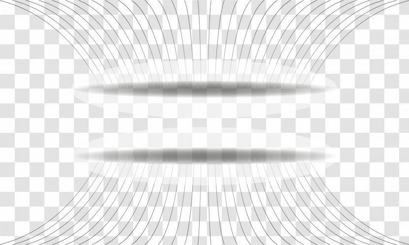 Structure White Pattern - Black Simple Curve Lines Transparent PNG
