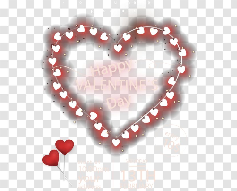Valentines Day Dia Dos Namorados Love - Frame - Happy Valentine's Transparent PNG