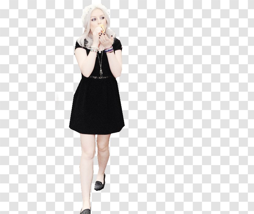 Little Black Dress Fashion - Silhouette - Perrie Edwards Transparent PNG