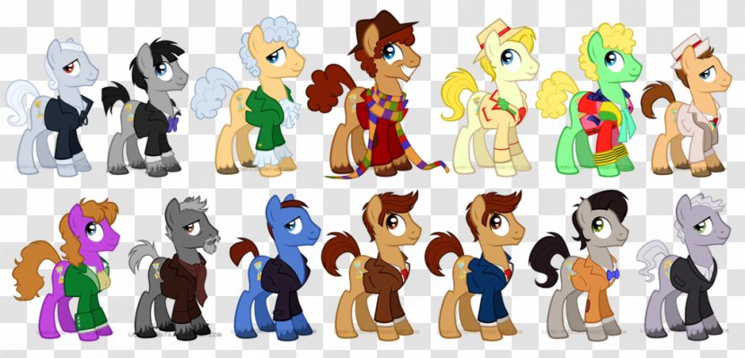 The Doctor Sixth Fifth Eighth First - Who - Mlp 10 Transparent PNG