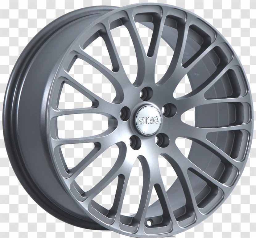 Alloy Wheel Car Autofelge Gunmetal Rim - Metal Transparent PNG