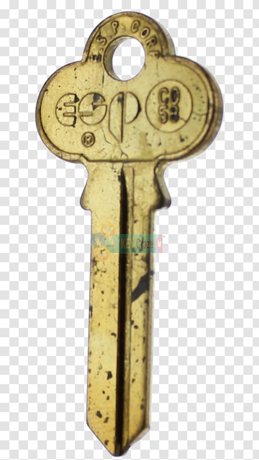 Symbol - Brass - Key Blank Transparent PNG