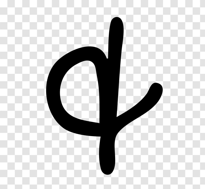 Ampersand Handwriting Symbol Meaning English - Black And White - Handwritten Transparent PNG
