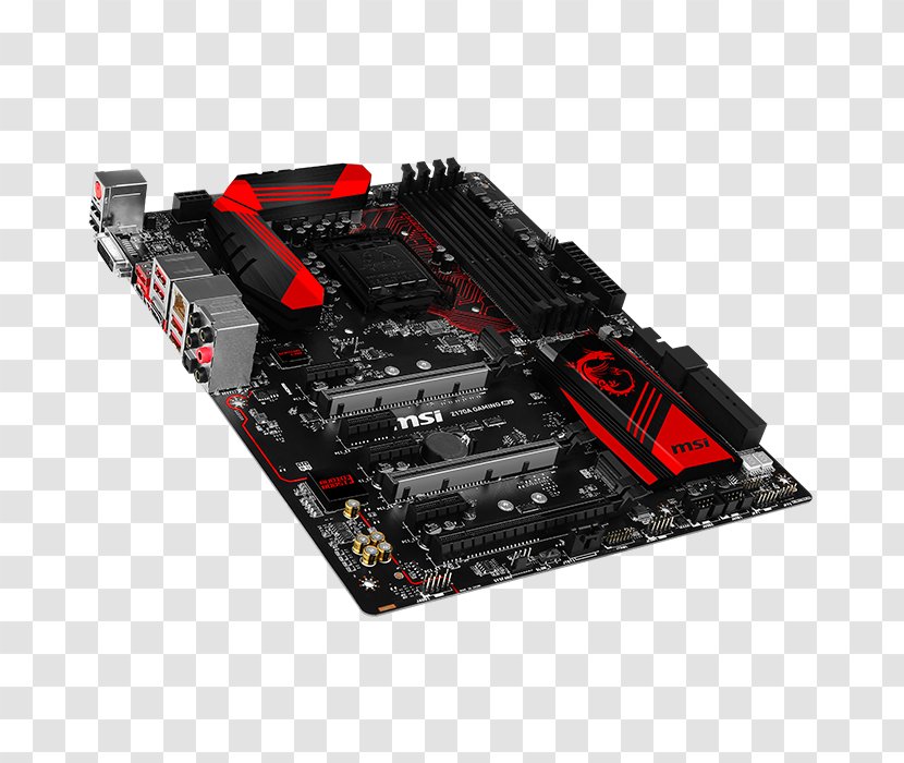 Graphics Cards & Video Adapters Intel MSI Z170A GAMING M5 LGA 1151 Motherboard - Personal Computer Hardware Transparent PNG