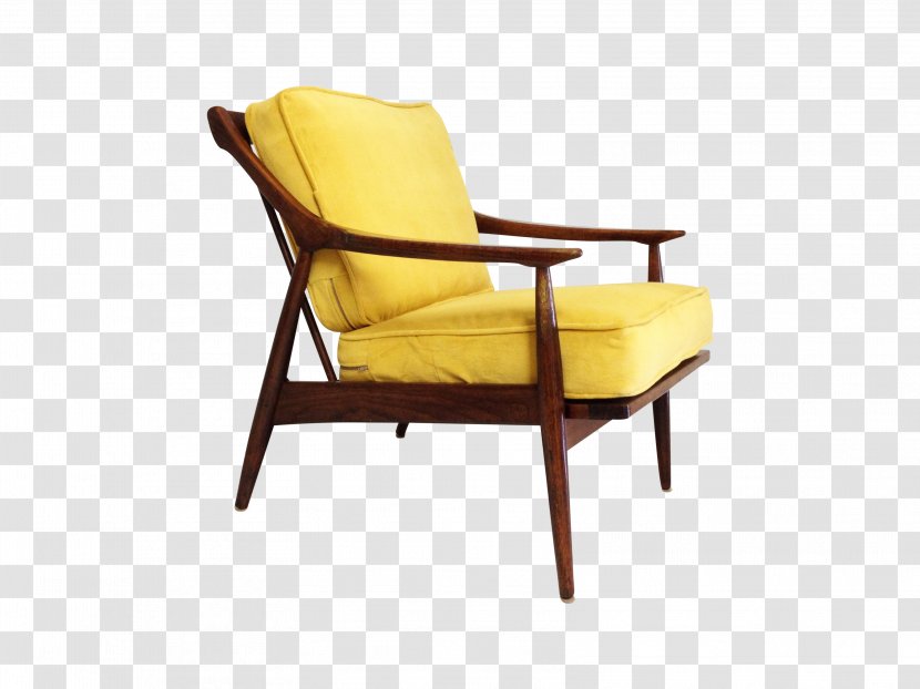 Armrest Comfort Chair Couch - Wood Transparent PNG