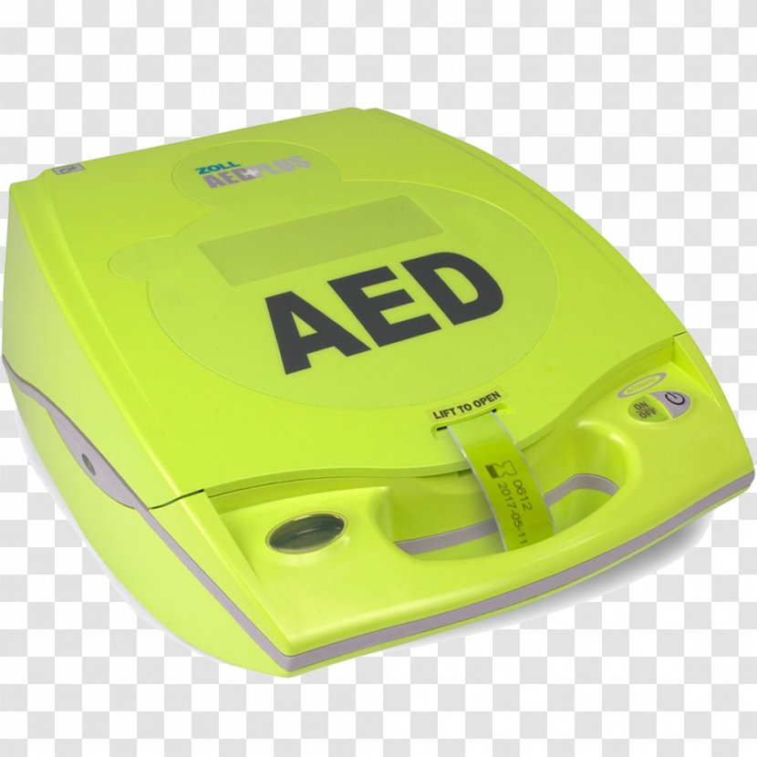 Automated External Defibrillators Defibrillation Cardiopulmonary Resuscitation First Aid Supplies American Heart Association - Green - Aed Transparent PNG