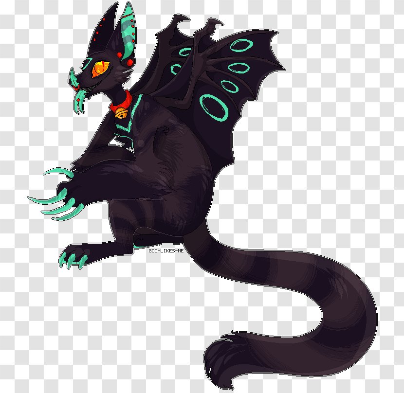 Cat Dragon - Tail Transparent PNG