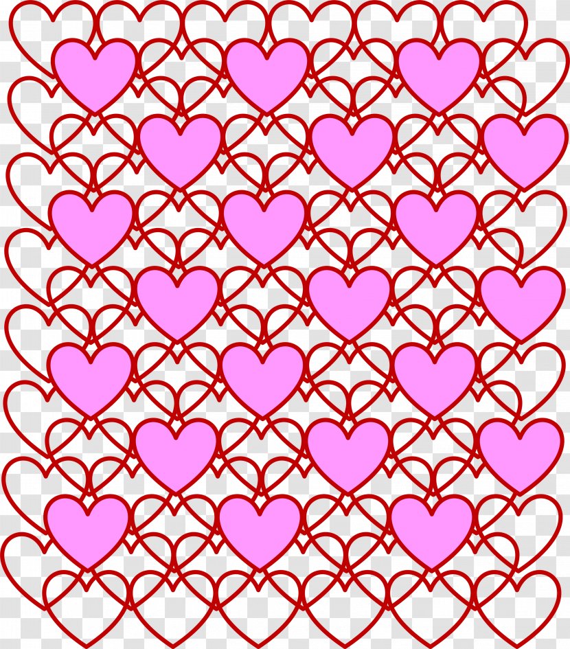 Heart Valentine's Day Love Nephew And Niece - Frame Transparent PNG