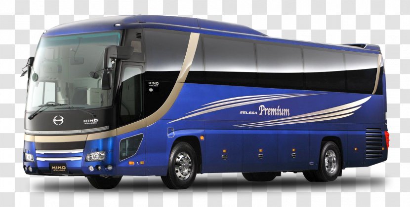 Bus India Car Hino Motors Coach - Compact Transparent PNG