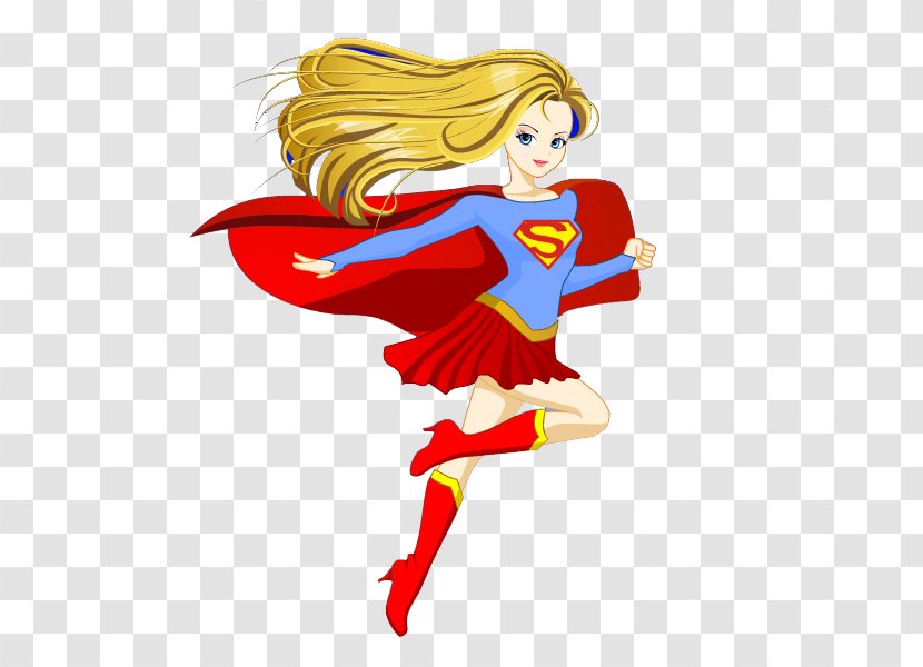 Clark Kent Supergirl Diana Prince Superwoman - Drawing - Cartoon Superman Transparent PNG