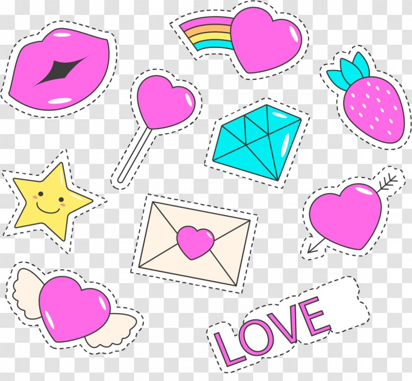 Love Romance Clip Art - Product - Stickers Transparent PNG