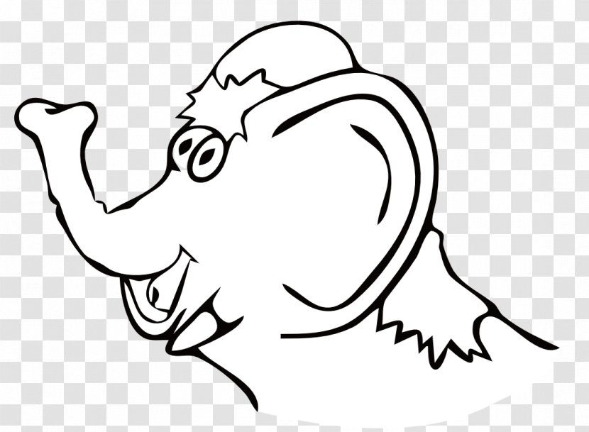 Elephant Clip Art - Cartoon Transparent PNG