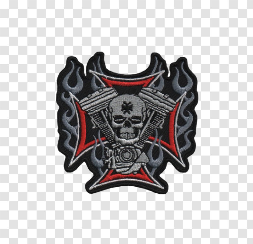 Embroidered Patch Embroidery Jacket Clothing Biker - Motorcycle Club Transparent PNG