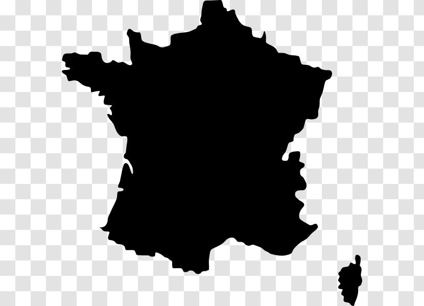France Blank Map Clip Art - Geography Transparent PNG