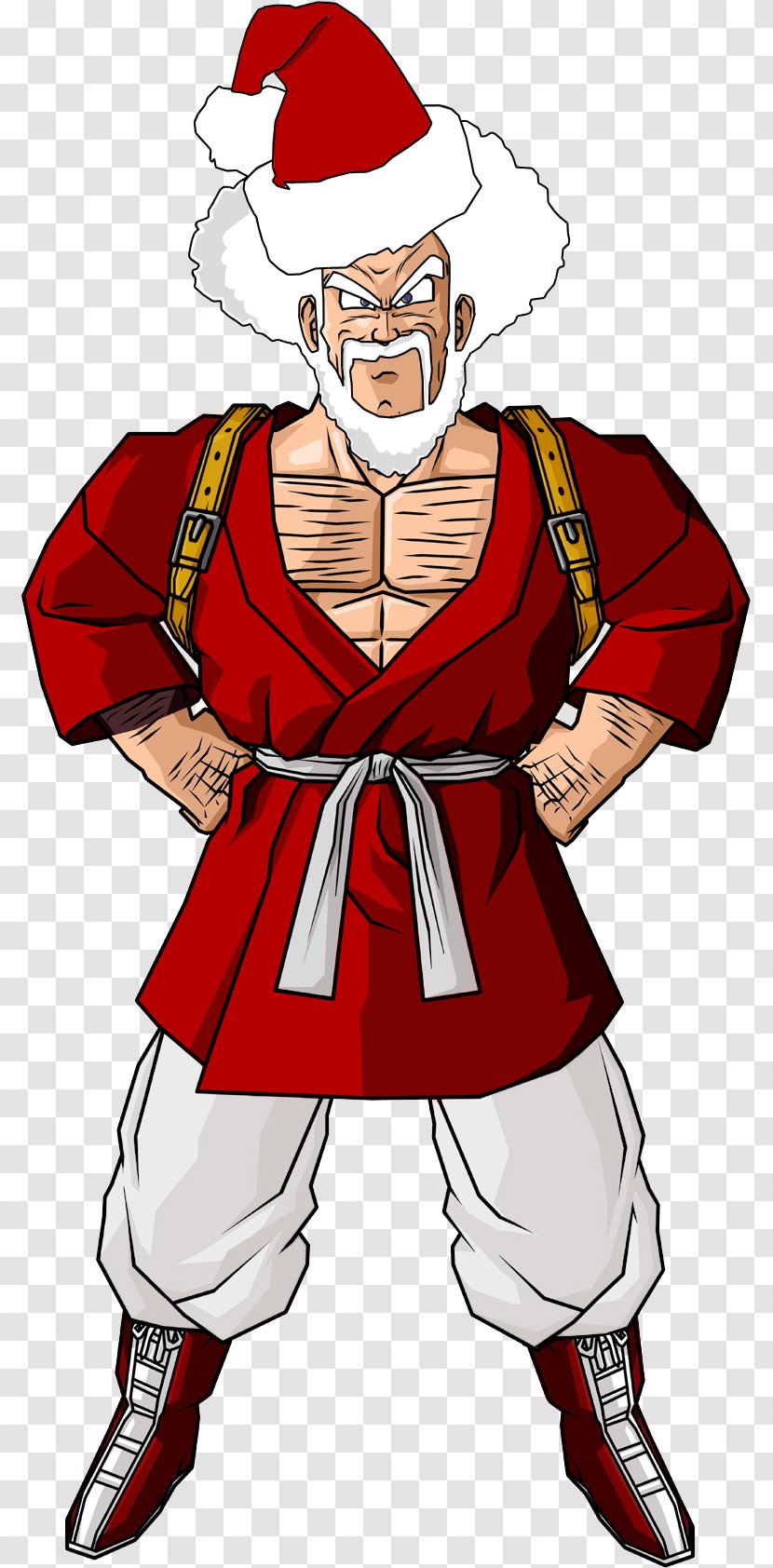 Mr. Satan Goku Vegeta Dragon Ball Heroes - Santa Transparent PNG