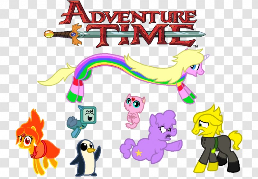 Pony Finn The Human Flame Princess Earl Of Lemongrab Adventure - Horse Like Mammal Transparent PNG