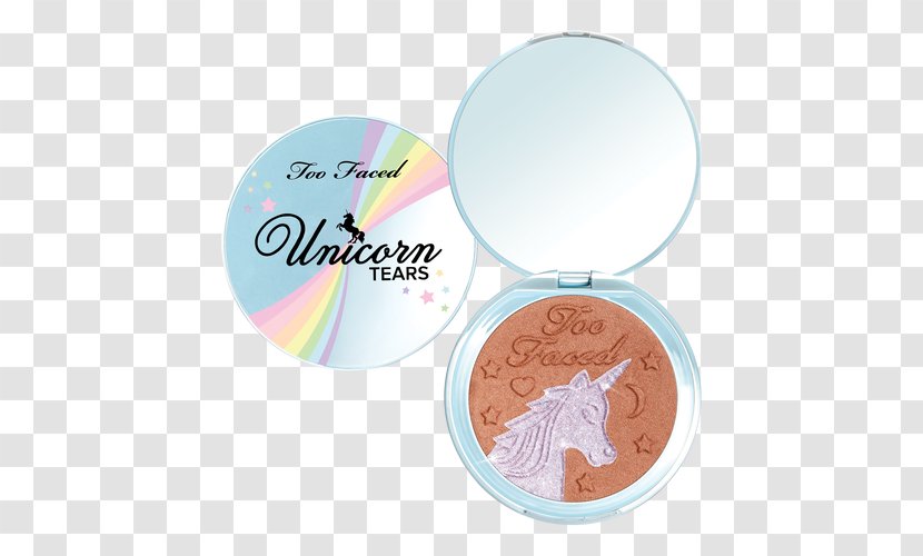 Too Faced Bronzer Cosmetics Highlighter Unicorn - Material - Face Transparent PNG