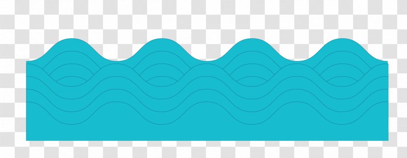 Turquoise Pattern - Cartoon Mountain Water Transparent PNG
