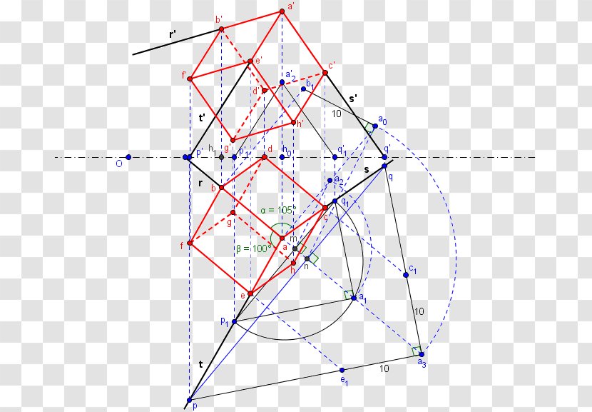 Triangle Point Diagram - Area Transparent PNG