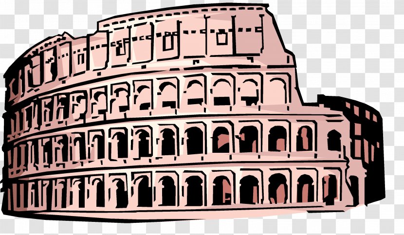 Colosseum Ancient Rome Clip Art Openclipart Vector Graphics Transparent PNG