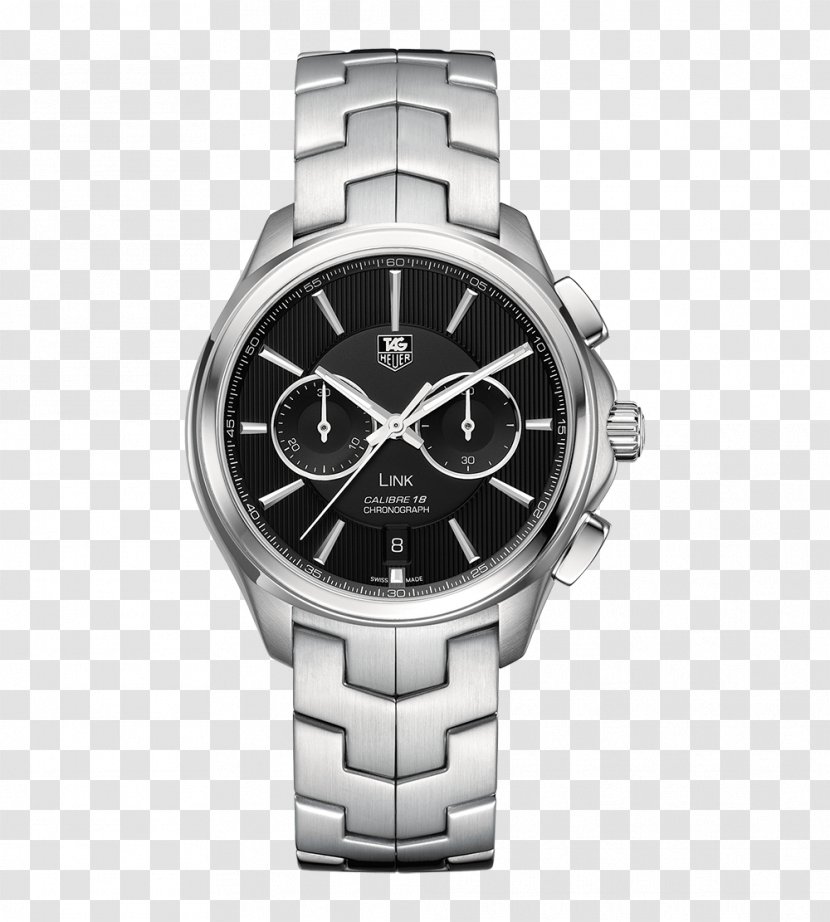 TAG Heuer Automatic Watch Chronograph Movement - Tag - Watches Black Male Table Transparent PNG