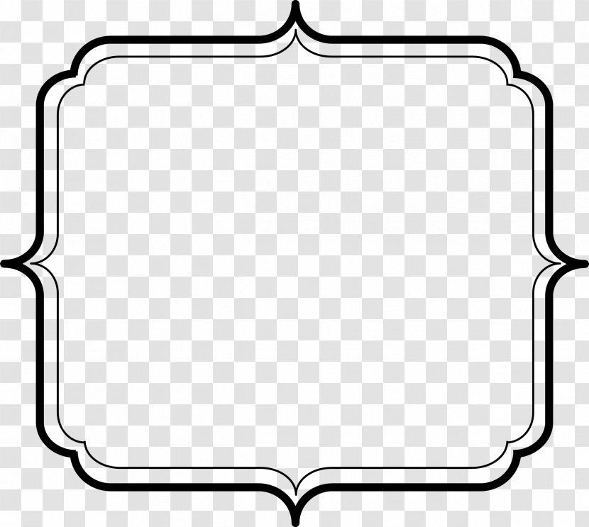 Borders And Frames Decorative Picture Frame Clip Art - Admin Cliparts Transparent PNG
