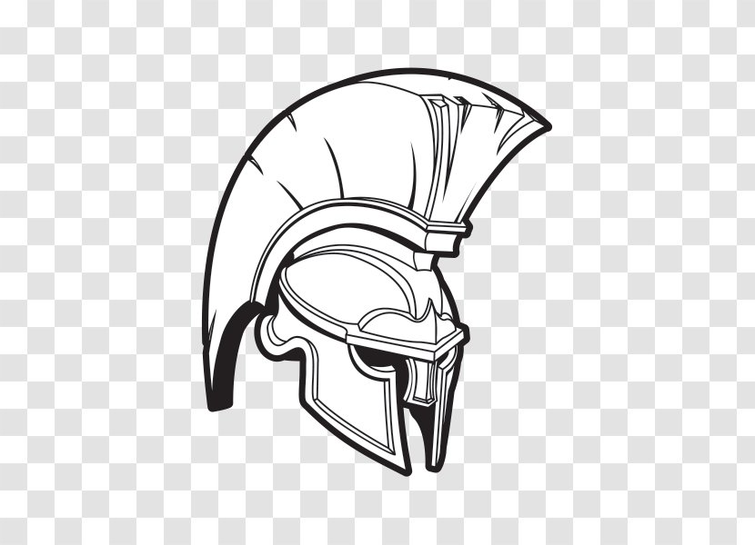 Drawing Galea Helmet Line Art - Protective Gear In Sports - Roman Vector Transparent PNG