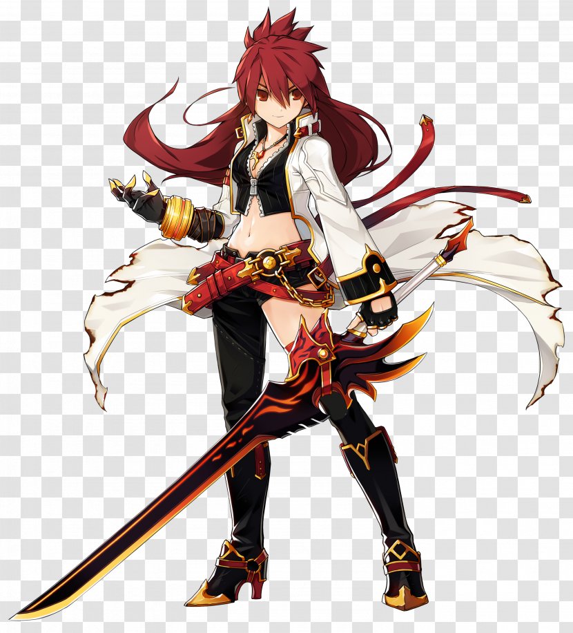 Elsword Elesis Grand Chase Fan Art Game - Frame - Page Banner Transparent PNG