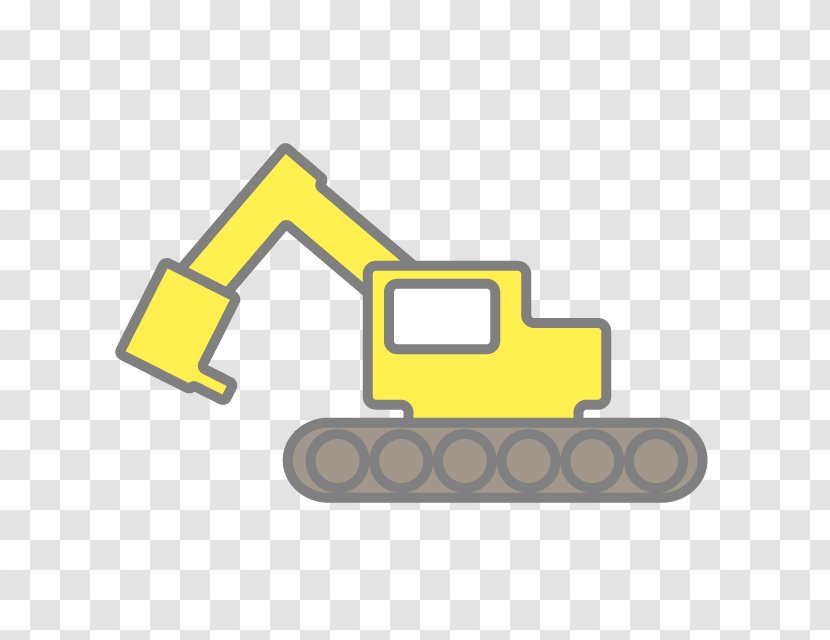 Illustration Clip Art Excavator Heavy Machinery - Logo - Shovel Transparent PNG
